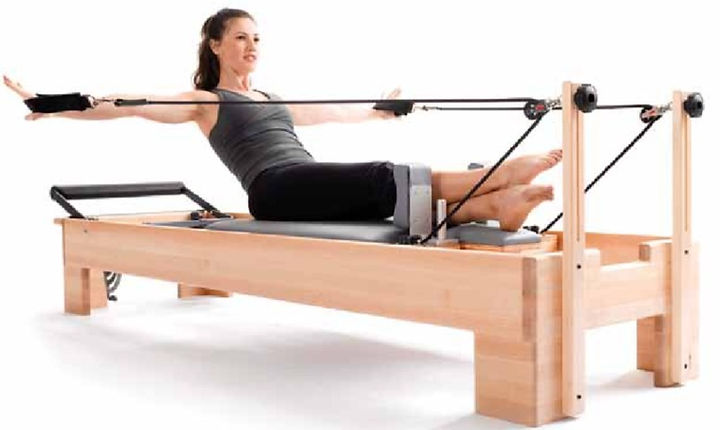 Pilates can be practiced on equipment or on the floor (mat)